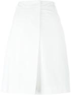 Jil Sander 'ascanio' Shorts, Women's, Size: 36, White, Cotton