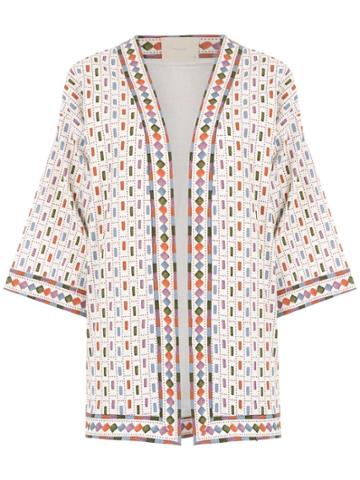 Framed Nairóbi Kimono - White