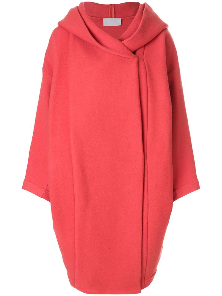Reality Studio Xiong Hooded Coat - Red