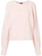 Des Prés Ribbed Sweater - Pink & Purple