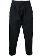Snow Peak - Haori Cropped Trousers - Men - Cotton/linen/flax/polyurethane - M, Black, Cotton/linen/flax/polyurethane
