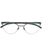 Mykita Cat Eye Frame Glasses - Black