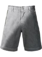 Diesel Red Tag Ombré Jean Shorts - Grey