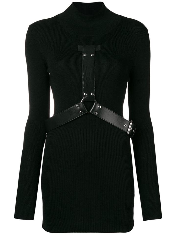 Alyx Turtleneck Knit Dress - Black