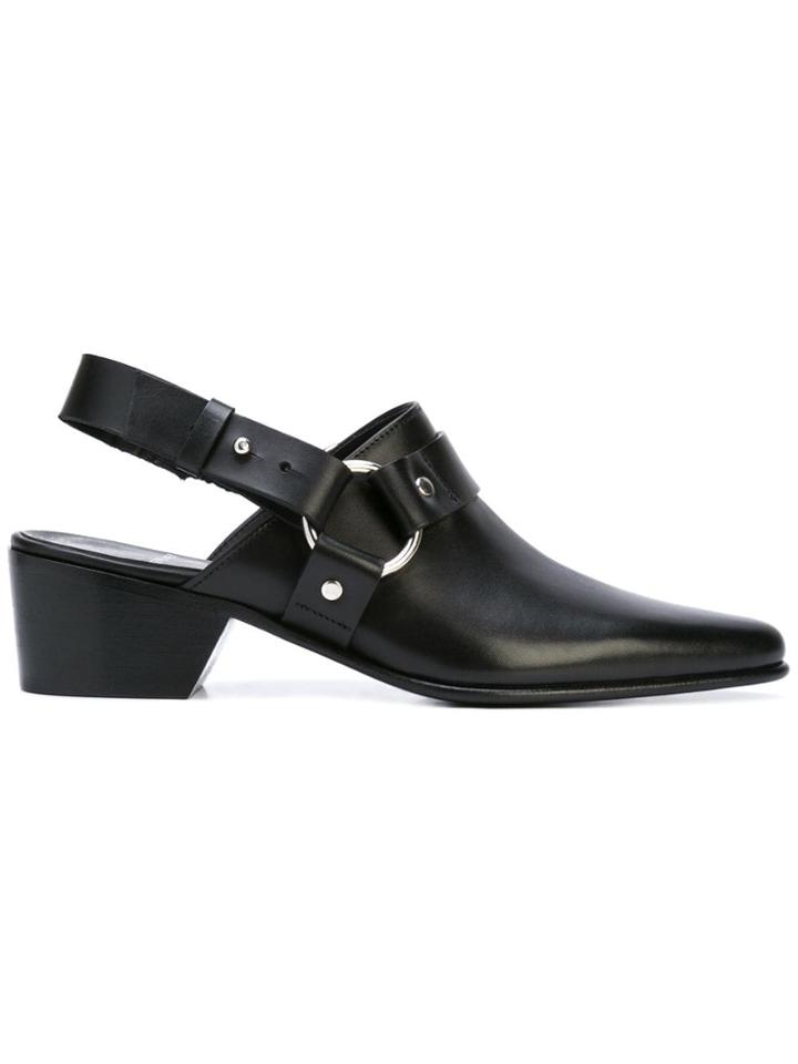 Pierre Hardy Reno Slingback Mules - Black
