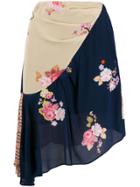 Preen Line Izzy Asymmetric Skirt - Blue