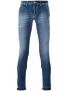 Dondup 'konor' Jeans, Men's, Size: 33, Blue, Cotton/spandex/elastane/polyester