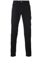 Tom Rebl Slim Fit Chinos - Black