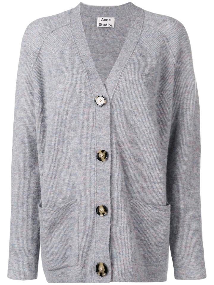 Acne Studios Loose Cardigan - Grey