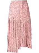 Isabel Marant Inaya Printed Midi Skirt - Pink