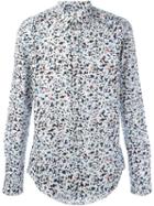 Ps By Paul Smith Confetti Print Shirt, Men's, Size: Xl, White, Cotton