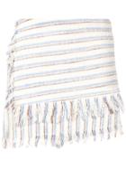 3.1 Phillip Lim Striped Flap Front Shorts - Neutrals