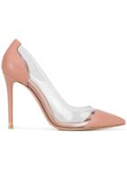 Gianvito Rossi Clear Detail Pumps - Pink
