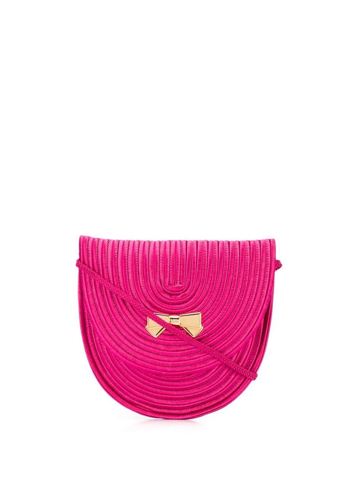 Nina Ricci Vintage 1980's Bow Bag - Pink