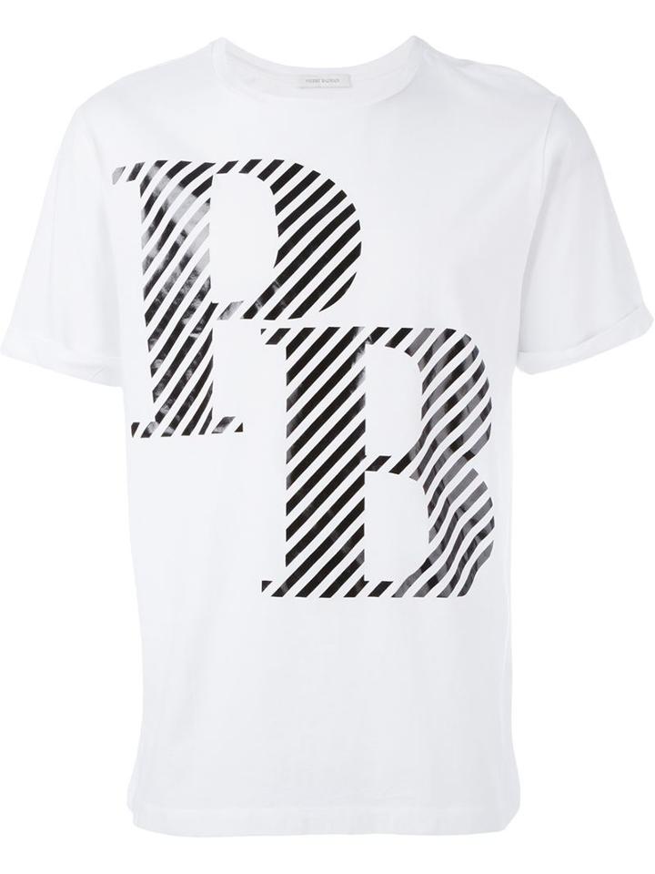 Pierre Balmain Logo Print T-shirt
