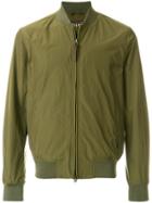 Woolrich Zipped Bomber Jacket - Green