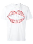 Jimi Roos 'kiss' T-shirt, Men's, Size: Xl, White, Cotton