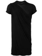 Long T-shirt - Men - Viscose - L, Black, Viscose, Rick Owens Drkshdw