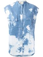 8pm - Sequin Shirt - Women - Cotton/polyester/polyethylene - S, Blue, Cotton/polyester/polyethylene