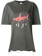 Alchemist Shark Print T-shirt - Black