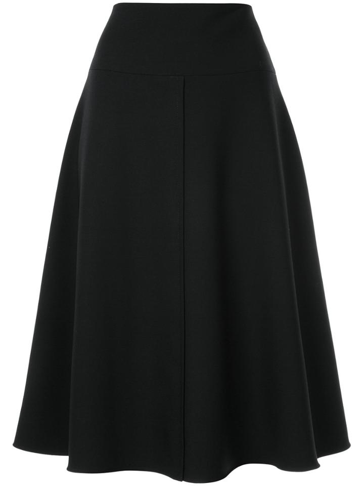Cyclas Midi A-line Skirt - Blue