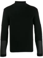 1017 Alyx 9sm Panelled Mock Neck Sweatshirt - Black