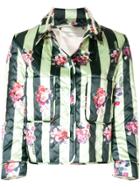 Golden Goose Deluxe Brand Printed Jacket - Green