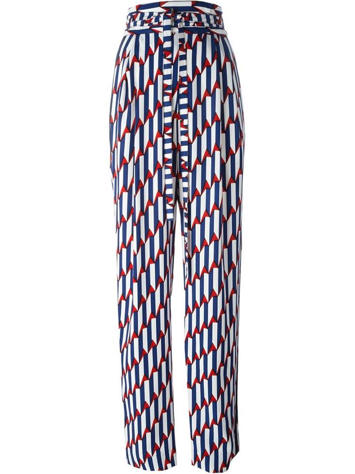Marc Jacobs 'arrow Head Printed' High Waist Trousers