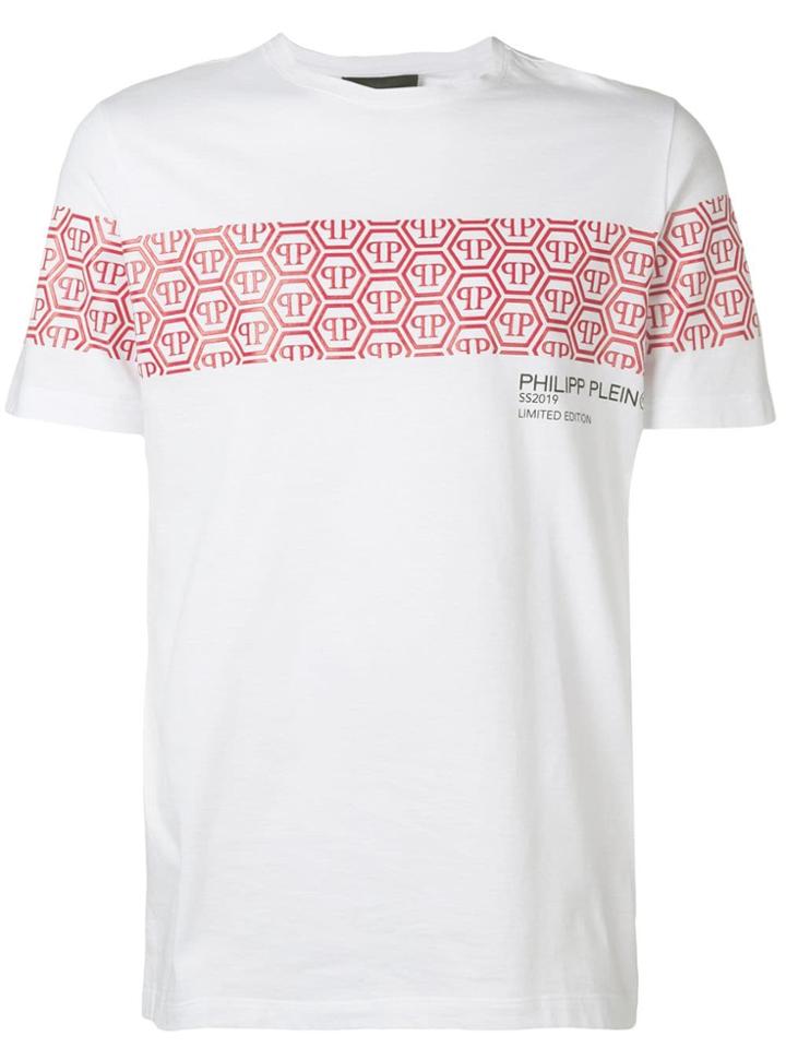 Philipp Plein Contrast Logo T-shirt - White