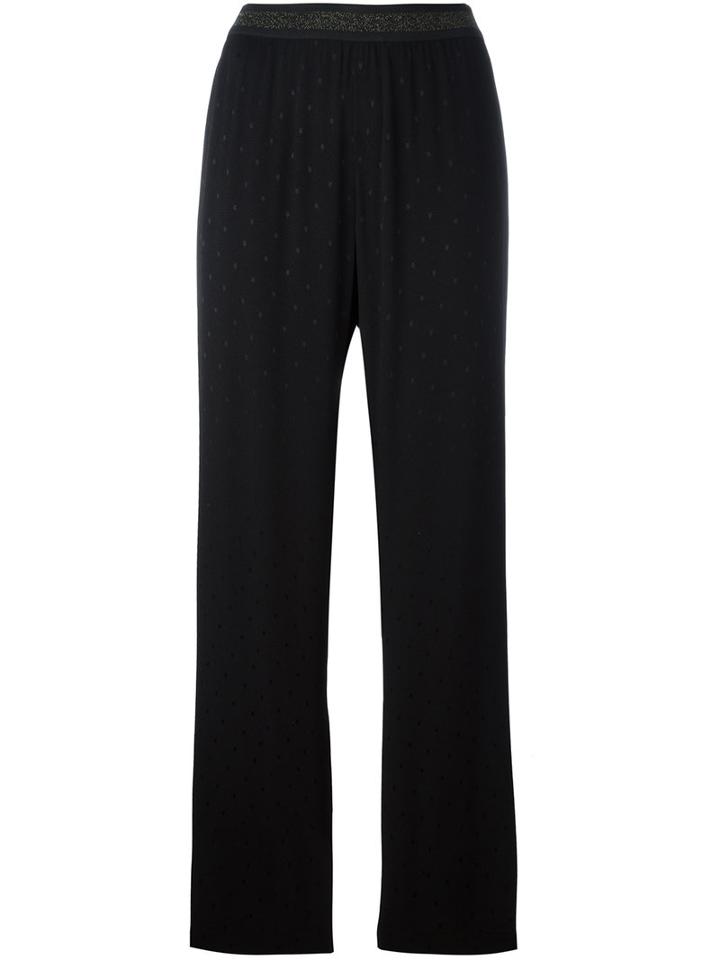 Just Cavalli Side Stripe Trousers, Women's, Size: 46, Black, Viscose/polyester