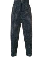 Homme Plissé Issey Miyake Pleated Trousers - Blue