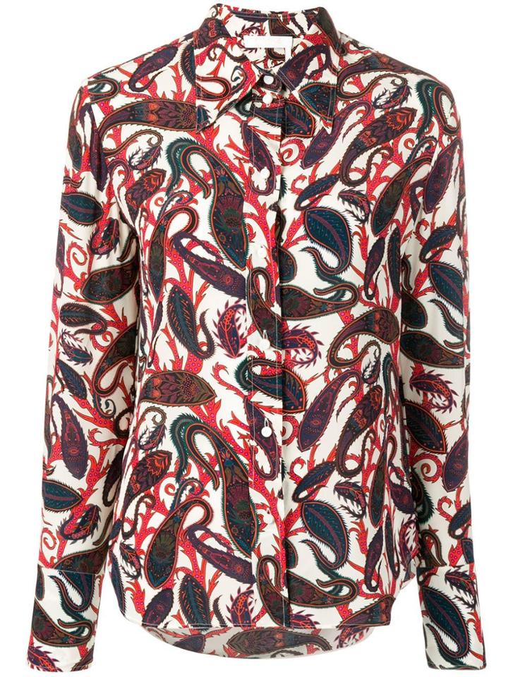 Chloé Paisley Print Shirt - Blue