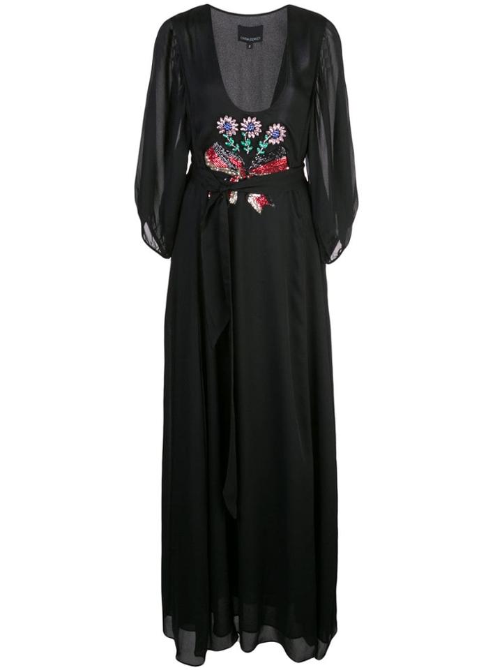 Cynthia Rowley Marquette Sequin Dress - Black