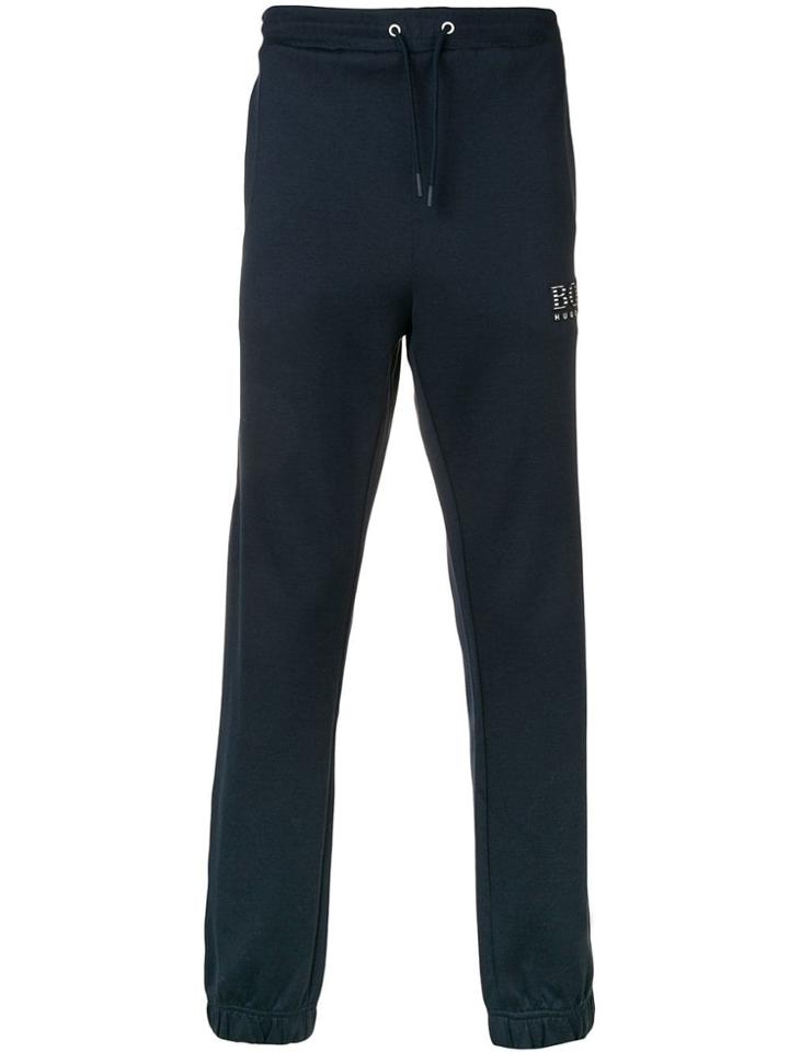 Boss Hugo Boss Logo Print Track Pants - Blue