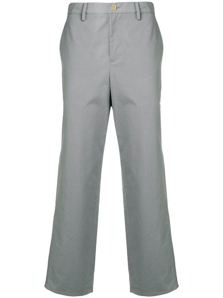 Digawel Straight-leg Trousers - Grey