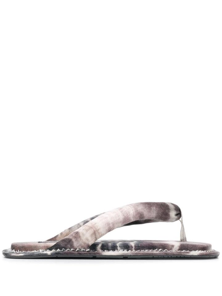 Pedro Garcia Kaname Flip-flops - Grey