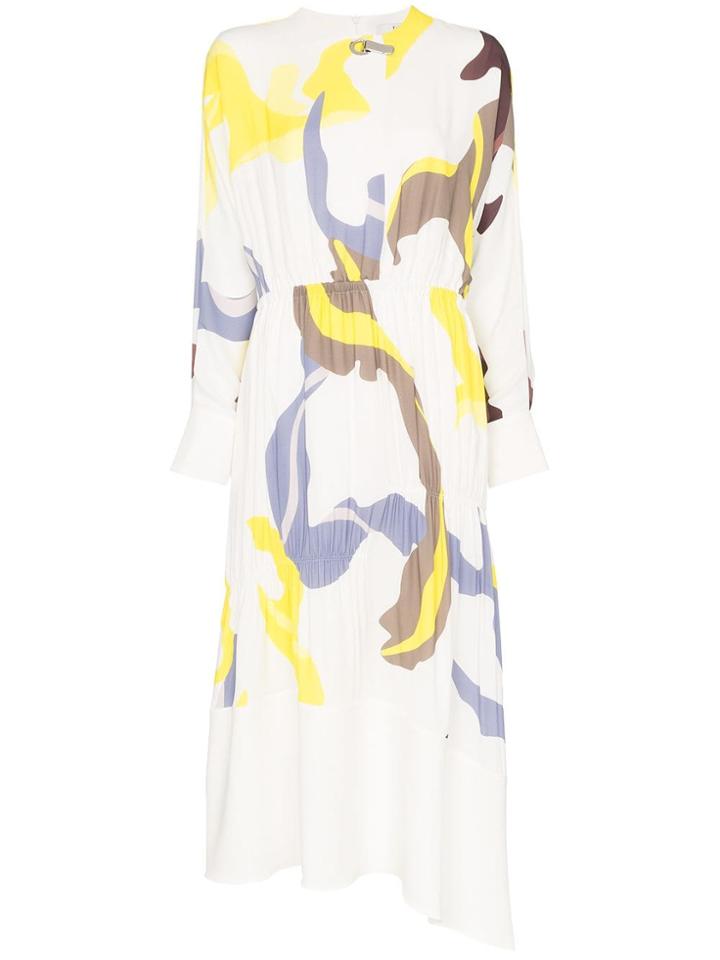 Tibi Ant Farm Print Panel Dress - Multicolour