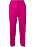 Marni Cropped Tailored Trousers - Pink