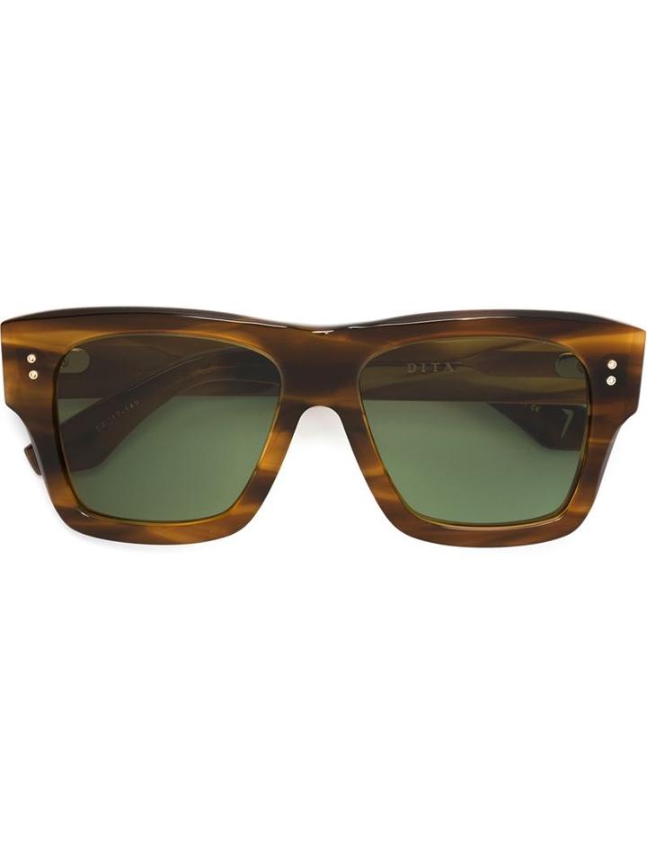 Dita Eyewear 'creator' Sunglasses, Adult Unisex, Brown, Acetate
