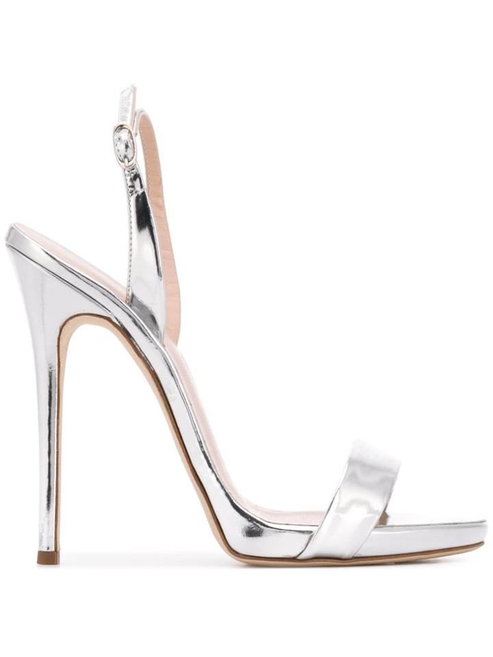 Giuseppe Zanotti Design Sophie Patent Pumps - Silver