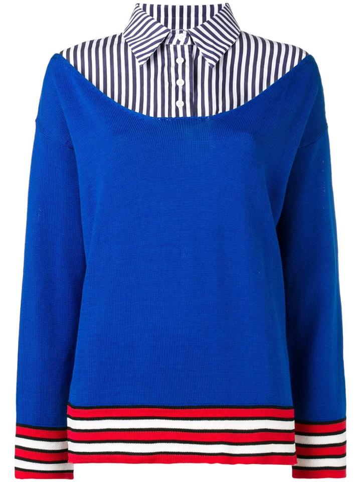 Antonio Marras Hybrid Jumper - Blue