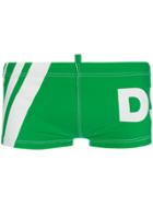 Dsquared2 Branded Swim Shorts - Green