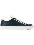 Giuliano Galiano Lace Up Trainers - Blue