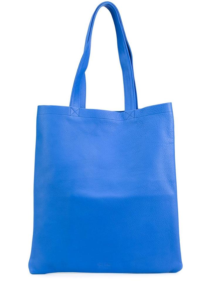 Isaac Reina Classic Shopping Tote - Blue