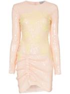 Preen By Thornton Bregazzi Michelle Sequinned Lace Mini Dress -