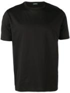 Zanone Crewneck T-shirt - Black