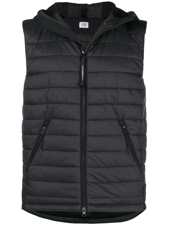 Cp Company Padded Gilet - Black