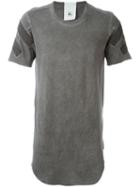 Lost & Found Rooms Patched T-shirt, Men's, Size: Large, Grey, Cotton