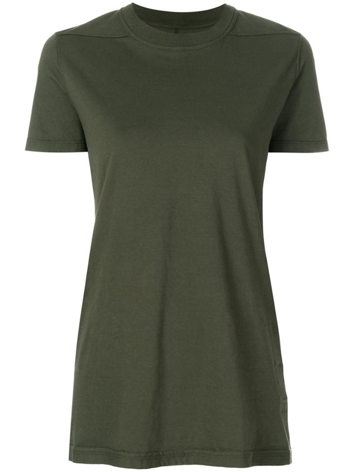 Rick Owens Drkshdw Short Sleeved T-shirt - Green