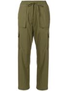 Juun.j Cargo Pocket Tapered Trousers - Green